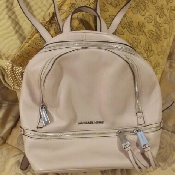MICHAEL KORS leather back pack new!