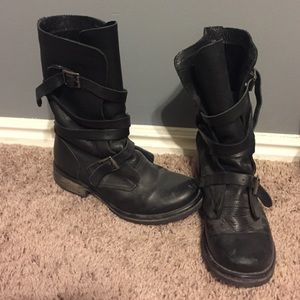 Steve Madden (Katniss boot) buckle up