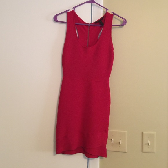 BCBG Maxazria Red cocktail dress