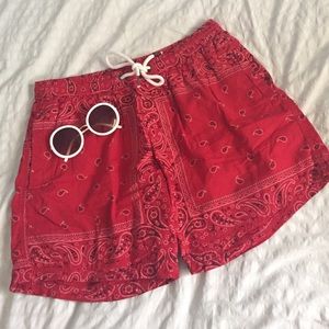 Bandana shorts