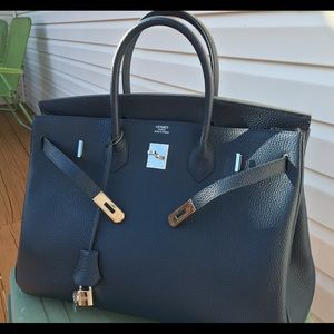 Birkin Style Handbag