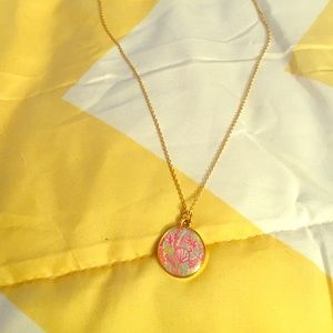 Gold Lily Pulitzer necklace