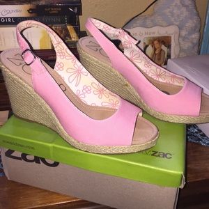Pink Wedges Brand: zoe&zac Size:8