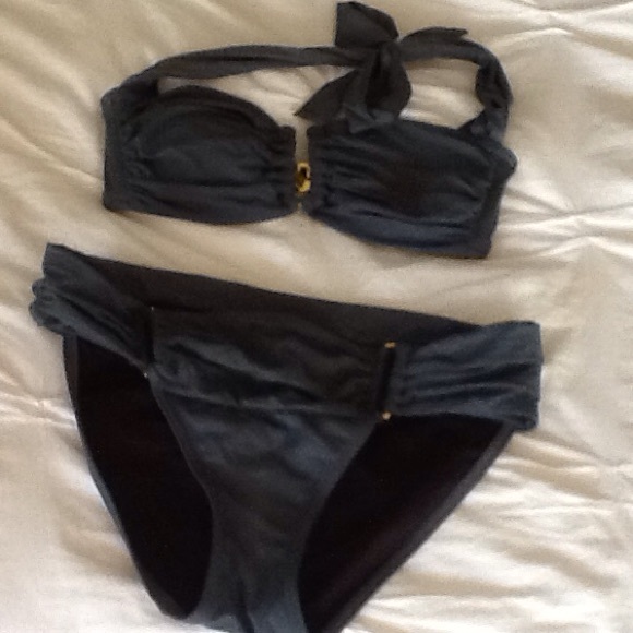 Victoria Secret grey bathing suit