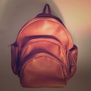 Chestnut Leather Backpack