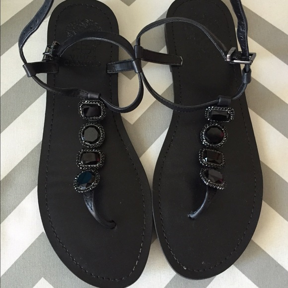 Vince Camuto bejeweled sandals