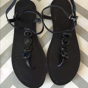 Vince Camuto bejeweled sandals