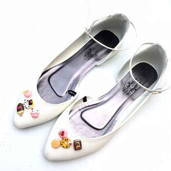 Tip Toes Cookie Shoes Shoes - Cookies and Cream Tip Toes Ballerina Flats #cute