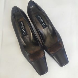 Jasmin Flex Pumps w/ Fur Detail