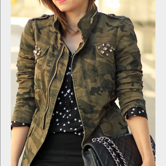 Zara Basic army Jacket