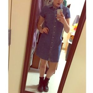 Vintage Denim Dress