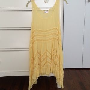 Intimately Free People dress in yellow