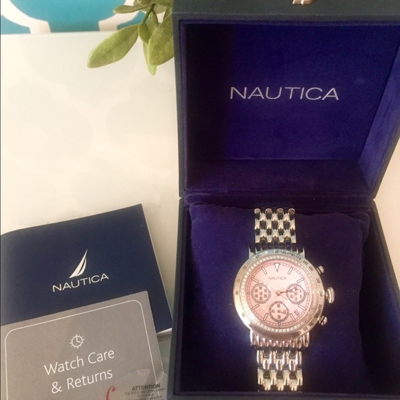 Gorgeous Stainless Steel - Women Nautica watch🌸🌸