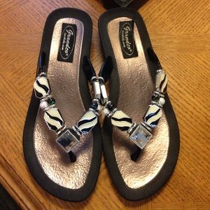 Dressy flip flops-gently used