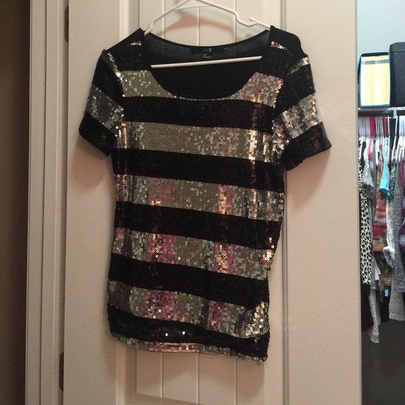 Sequence forever 21 striped top