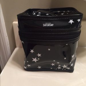 Kate Spade Black Star Cluster Cosmetic Bag
