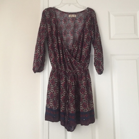 Boho Print Romper