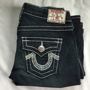 True Religion Joey Big T flare leg