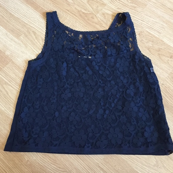 Hollister lace tank