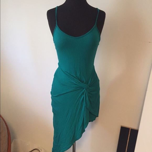 Mini spaghetti strap dress