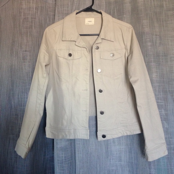 Tan jean jacket