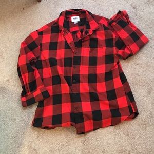 Oversized flannel