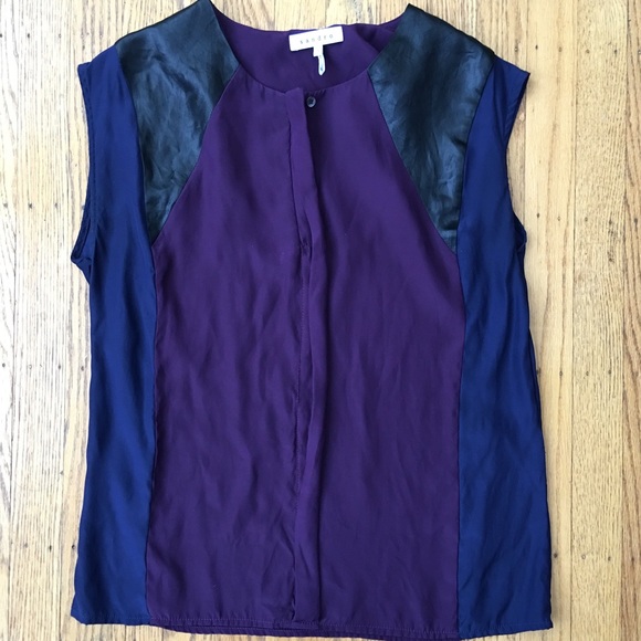 Sandro Silk Top - Picture 1 of 3