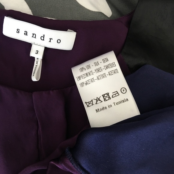 Sandro Silk Top - Picture 3 of 3