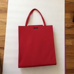 Kate Spade Classic Red Nylon Tote