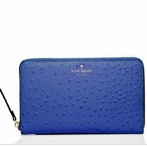 !!RARE!! Kate Spade Ostrich Travel Wallet