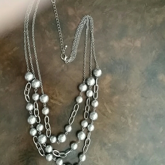 Three Strand Pearl Necklace