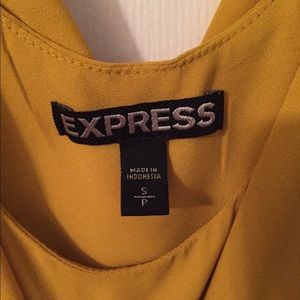 Express Dresses - Mustard Express dress Express Dresses - Mustard Express dress