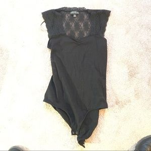 Lace body suit