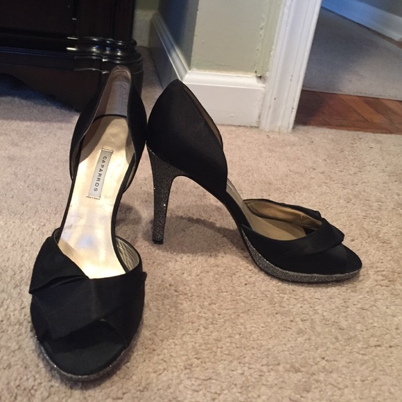 Sparkly high heels