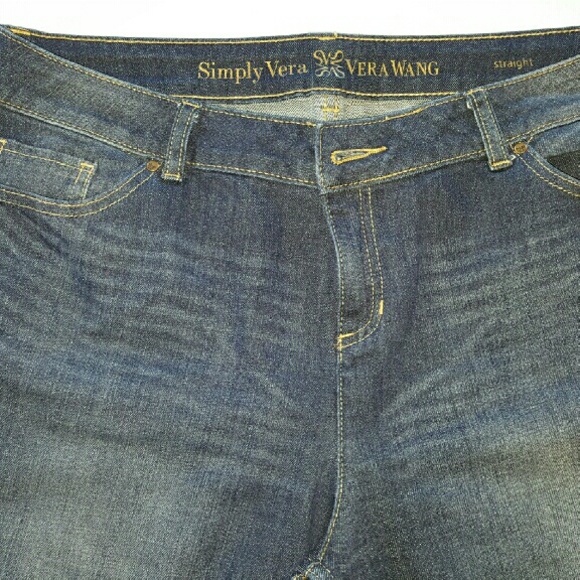 🔴 $$Simply Vera Wang Jean Crop in Vintage Steel