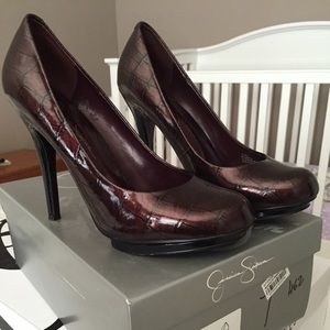JS-Brenda/Color-Saddle Liberty Croco