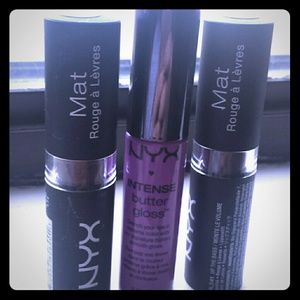 Nyx Dark Lipsticks