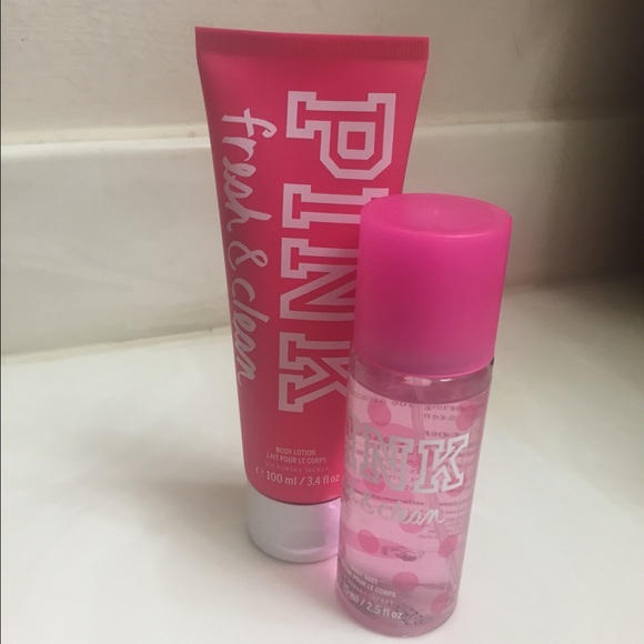 PINK Victoria's Secret Accessories - PINK mini mist and lotion set
