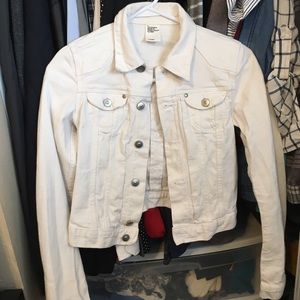 White Denim Jacket