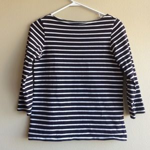 Lands End Canvas size s/m striped shirt