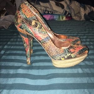 Python bcbg heels