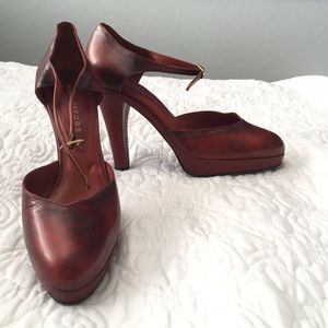 Marc Jacobs Burgundy Platforms
