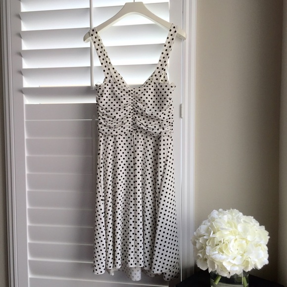 Forever 21 White Polka Dot Dress - Picture 2 of 4