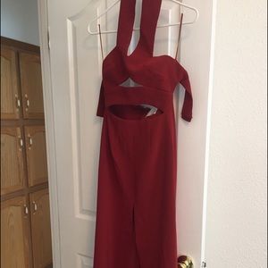 SOLACE London Red Prom Dress