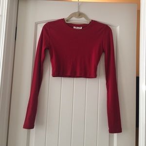 Long Sleeve Crop Top