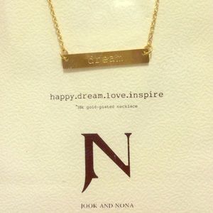 "dream" necklace by Jook & Nona