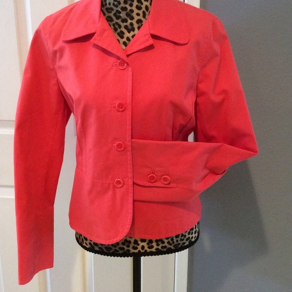 Ann Taylor Coral Colored Blazer