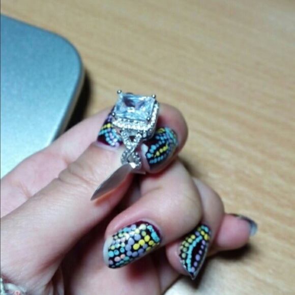 Sterling Silver Ring 925 Cubic Zirconia