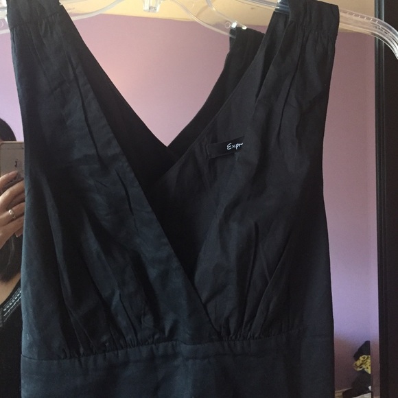 🎉Express crisscross back black dress - Picture 2 of 4