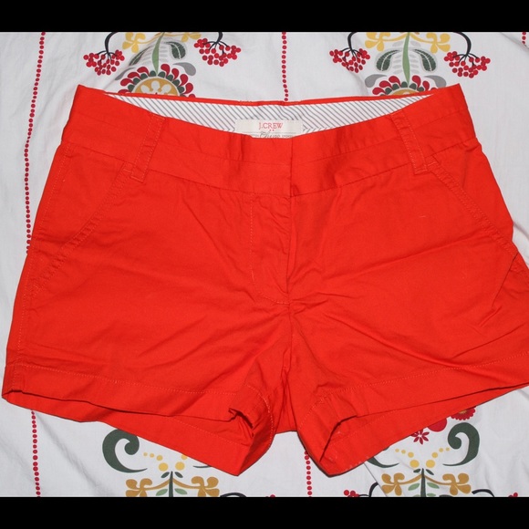 J Crew Factory Chino Shorts RED - 0